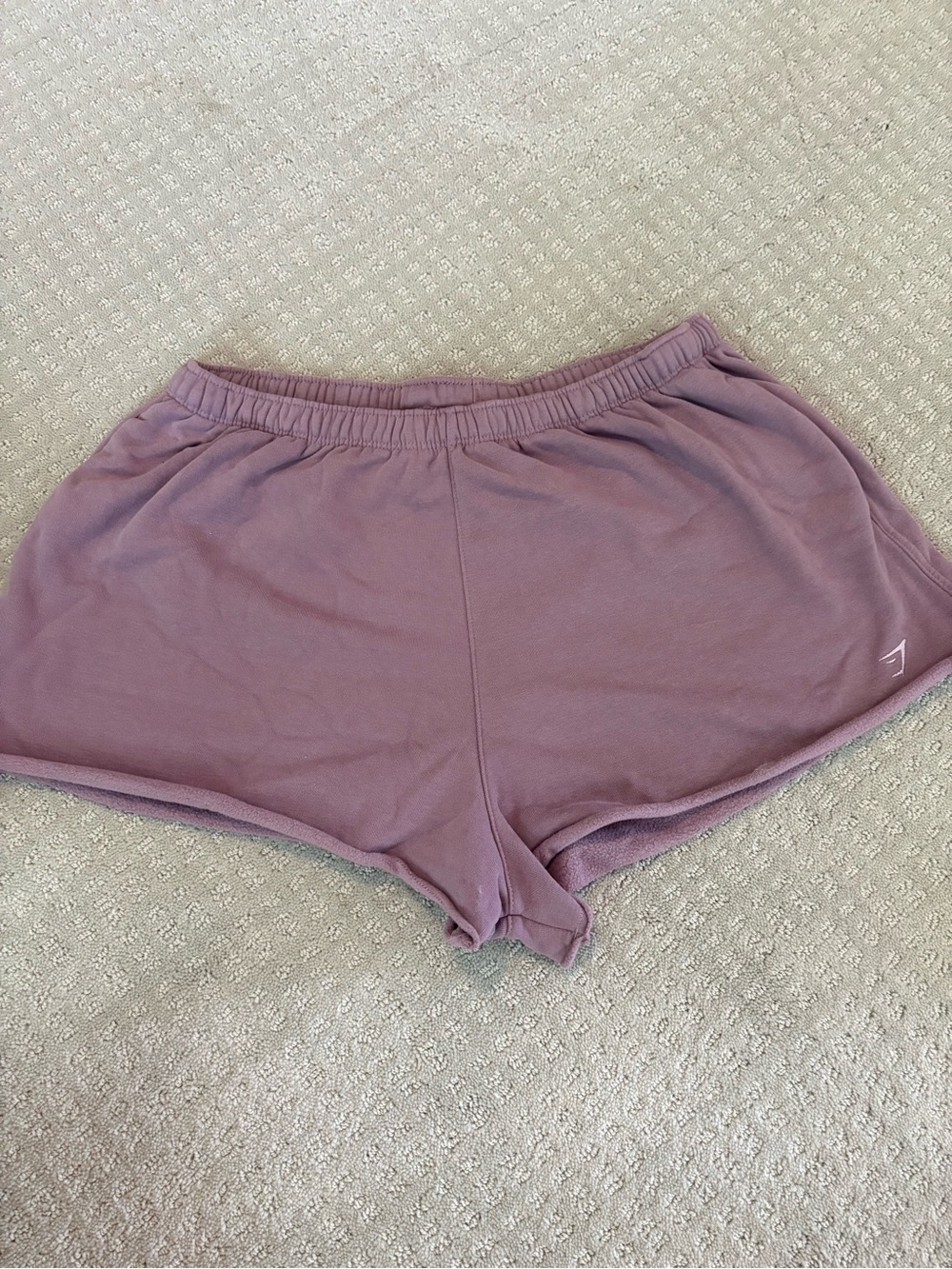 Gymshark mauve women's lounge shorts